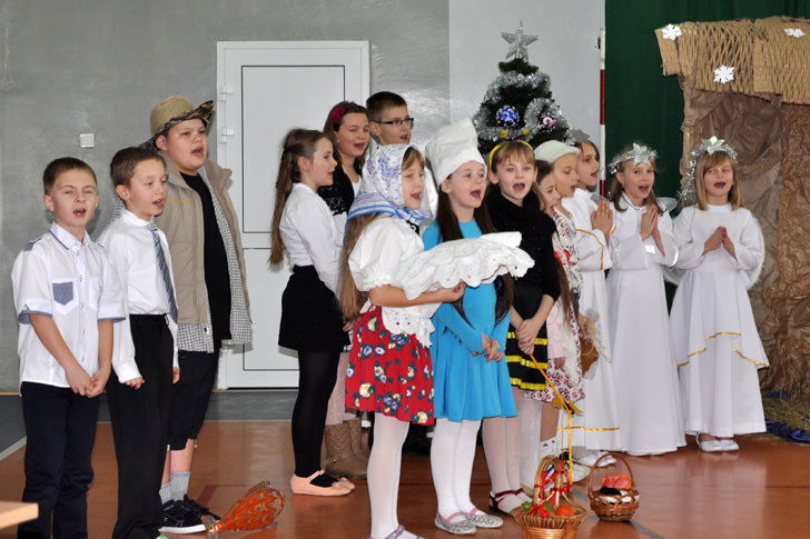 Wigilia i jasełka w Świerzowej Polskiej