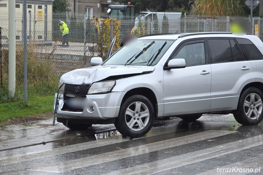 Stłuczka trzech samochodów w Świerzowej Polskiej