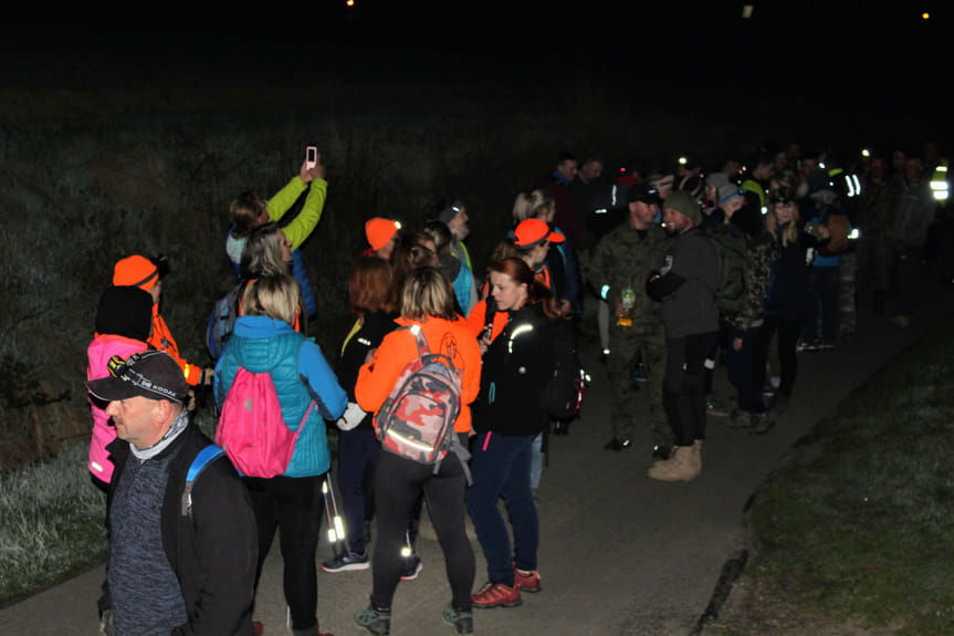 I Nocny Rajd Trasami Biegów Żołnierzy Wyklętych Żeglce - Zręcin