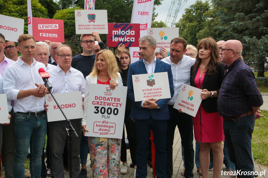 Czy Lewica odbije Podkarpacie Prawu i Sprawiedliwości? Konferencja prasowa w Krośnie