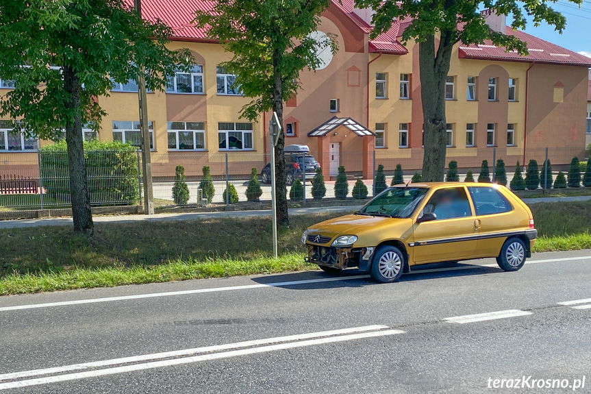 95-latek sprawcą kolizji drogowej