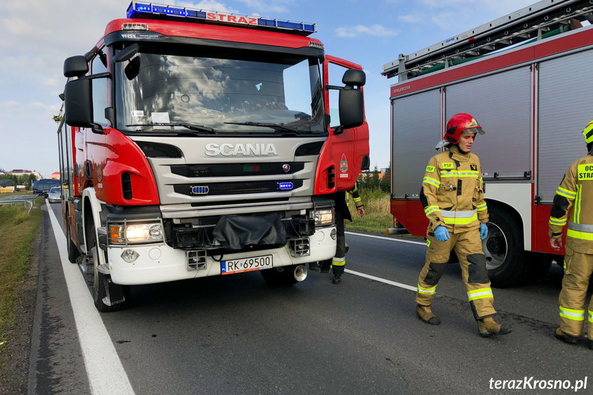 Zderzenie w Rymanowie na DK28