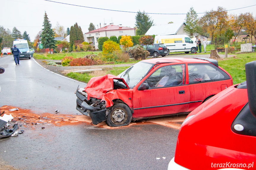 Wypadek w Dobieszynie