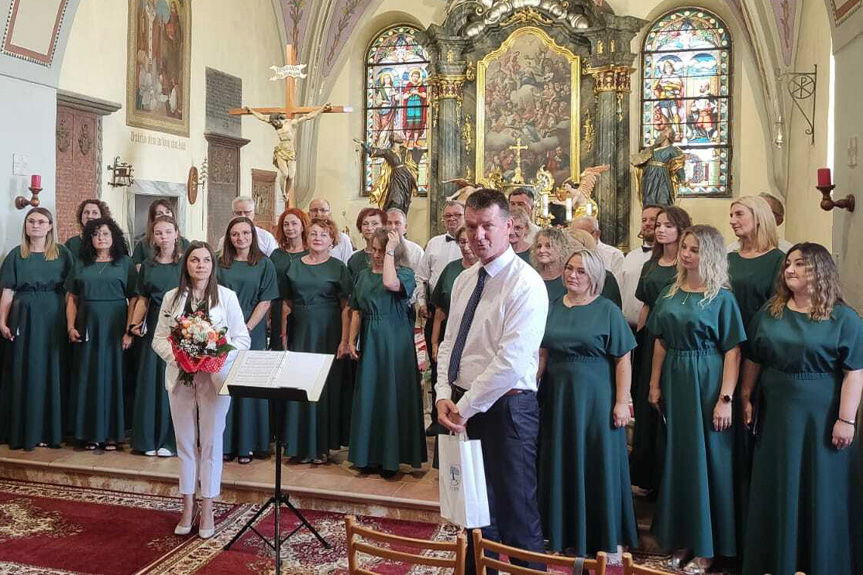 Delegacja z Chorkówki na Jarmarku w Brezovicy