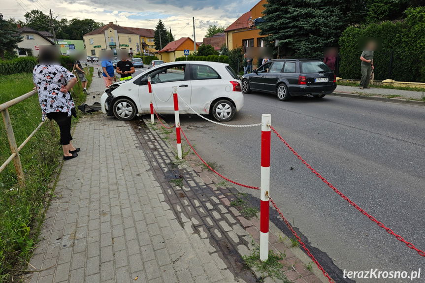 Kolizja w Zręcinie. Za kierownicą pijany kierowca