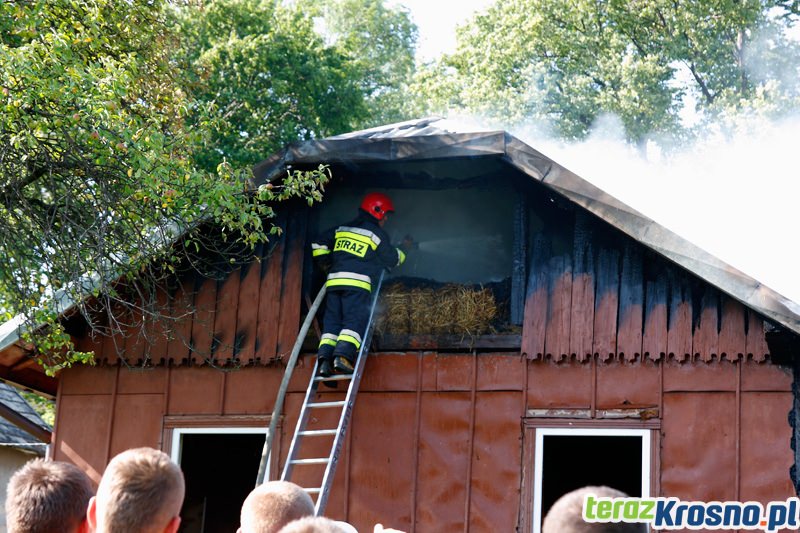 Pożar domu w Kopytowej