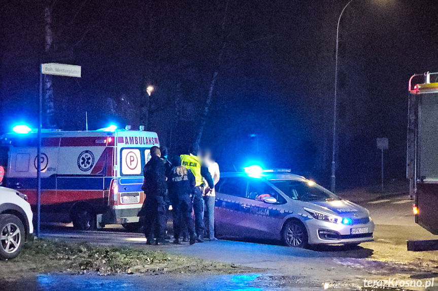 Krosno. Staranował ogrodzenie